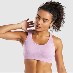 Gymshark Vital Seamless Sports Bra Pink